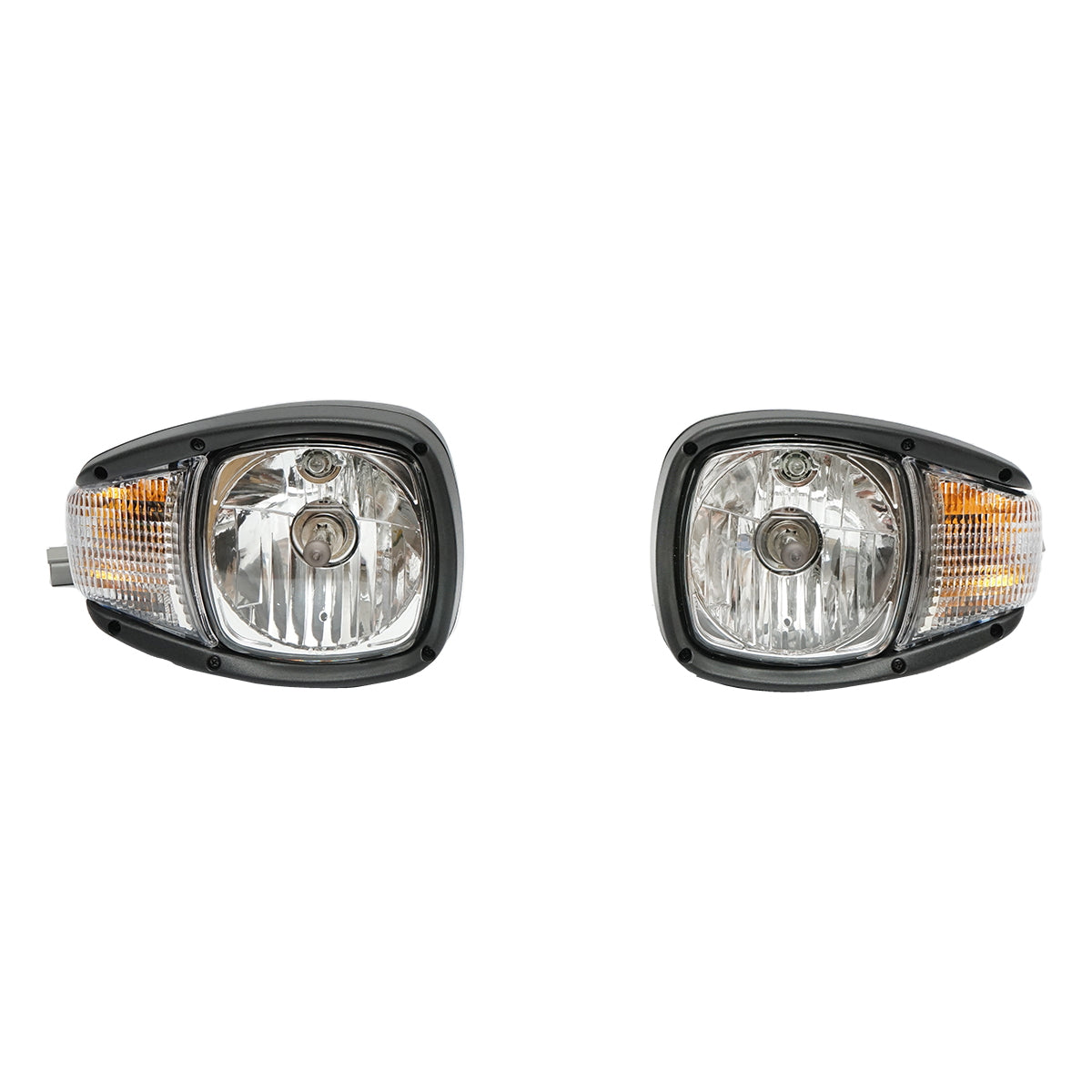 Set of headlights with right and left signaling 12V HR-A-016B Breckner Germany